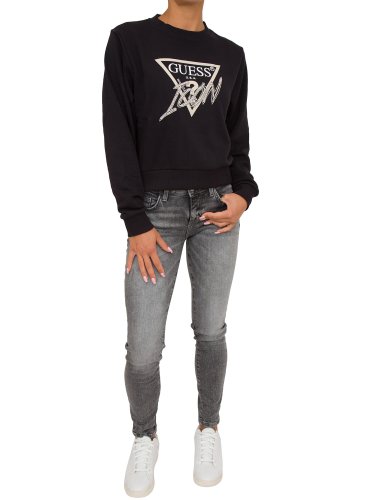 Жіноча толстовка GUESS JEANS FELPA NERO