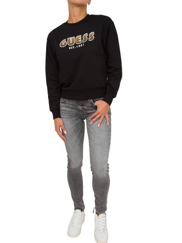 Жіноча толстовка GUESS JEANS FELPA NERO
