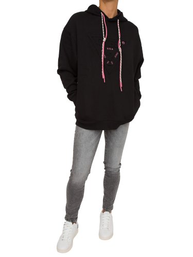 Жіноча толстовка GUESS JEANS FELPA NERO