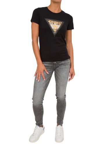 Женская футболка GUESS JEANS T-SHIRT NERO