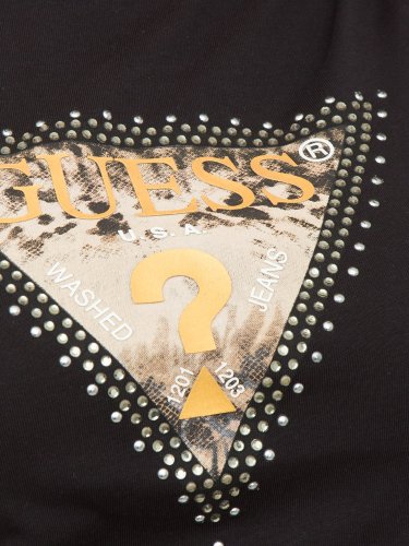 Женская футболка GUESS JEANS T-SHIRT NERO
