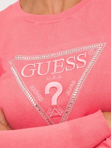 Жіноча толстовка GUESS JEANS MAGLIA ROSA