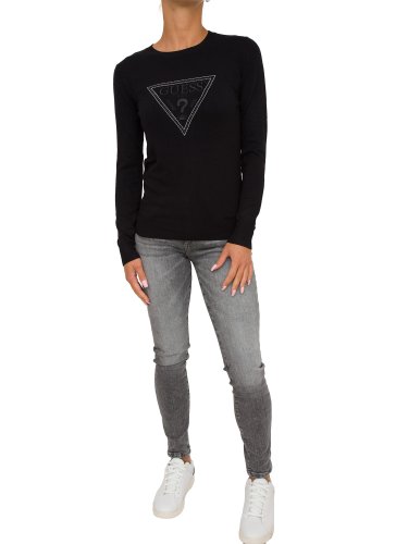 Женская толстовка GUESS JEANS MAGLIA NERO