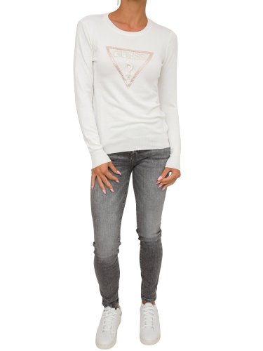 Жіноча толстовка GUESS JEANS MAGLIA BIANCO