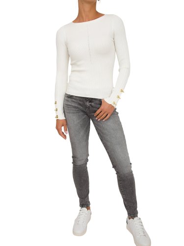 Женский свитер GUESS by Marciano MAGLIA BIANCO
