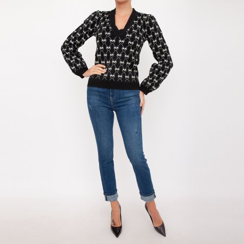 Жіночий светр PINKO MAGLIA NERO