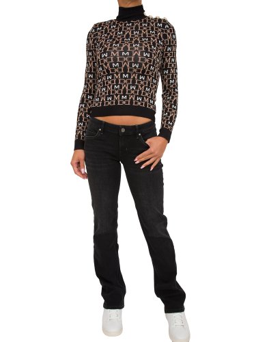 Жіночі джинси GUESS JEANS 5 TASCHE NERO