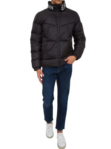 Чоловіча куртка EA7 EMPORIO ARMANI  GIACCA PIUMINO NERO