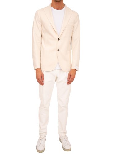 Мужской пиджак ELEVENTY SINGLE BREASTED JACKET BIANCO
