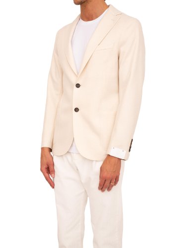 Мужской пиджак ELEVENTY SINGLE BREASTED JACKET BIANCO