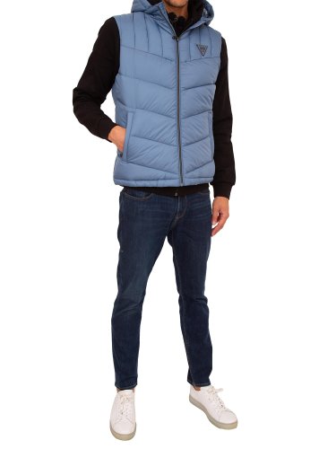 Чоловічий жилет GUESS JEANS GILET BLU
