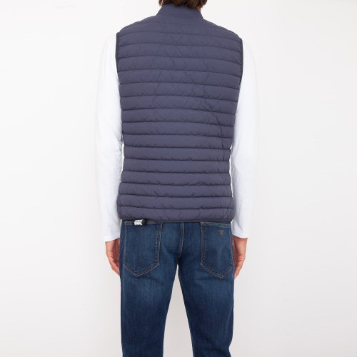 Чоловічий жилет TRUSSARDI VEST CRINKLE BLU