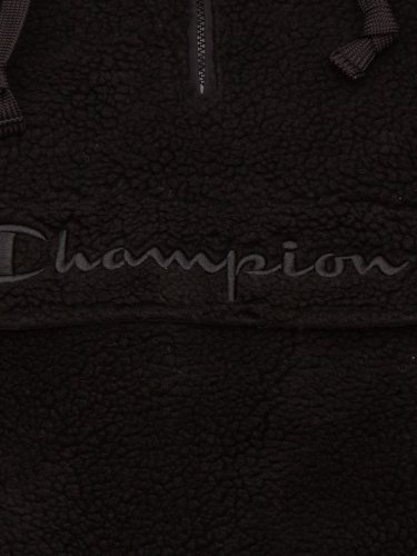 Чоловіча толстовка CHAMPION Hooded Half Zip Top NERO