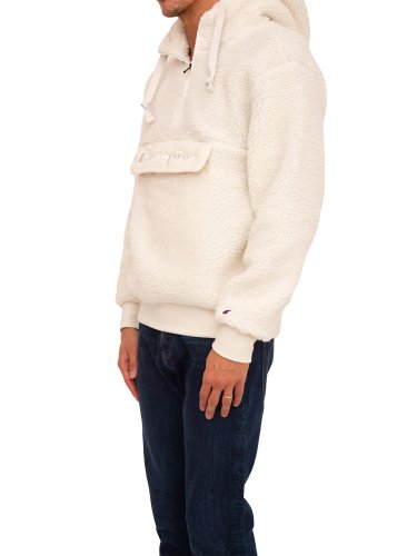 Чоловіча толстовка CHAMPION Hooded Half Zip Top BIANCO