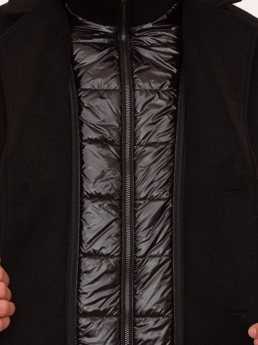 Мужское пальто GUESS JEANS CAPPOTTO NERO