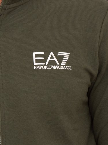 Мужская толстовка EA7 EMPORIO ARMANI TUTA SPORTIVA VERDE