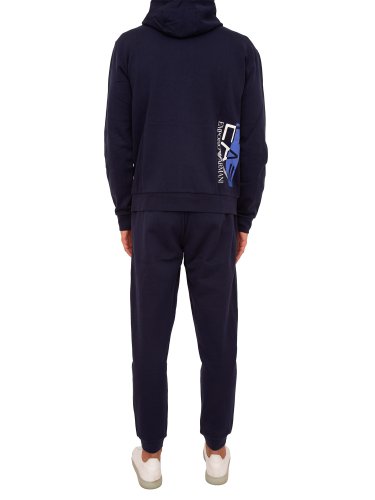 Мужская толстовка EA7 EMPORIO ARMANI TUTA SPORTIVA BLU