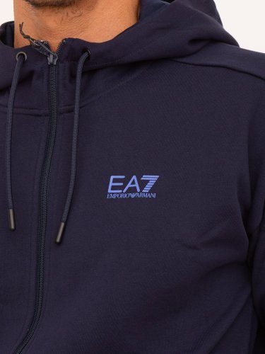 Мужская толстовка EA7 EMPORIO ARMANI TUTA SPORTIVA BLU
