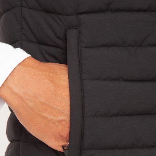 Мужской жилет TRUSSARDI VEST CRINKLE NERO