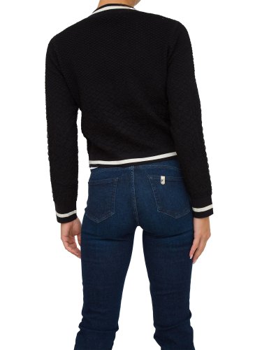 Жіночий кардиган LIU JO ECS MAGLIA APERTA M/L NERO