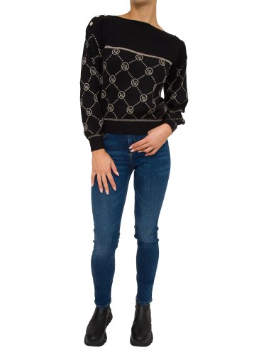 Женский свитер LIU JO MAGLIA CHIUSA M/L NERO