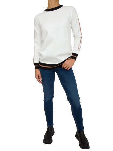 Женский свитер LIU JO MAGLIA CHIUSA M/L BIANCO