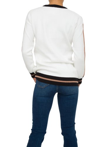 Женский свитер LIU JO MAGLIA CHIUSA M/L BIANCO