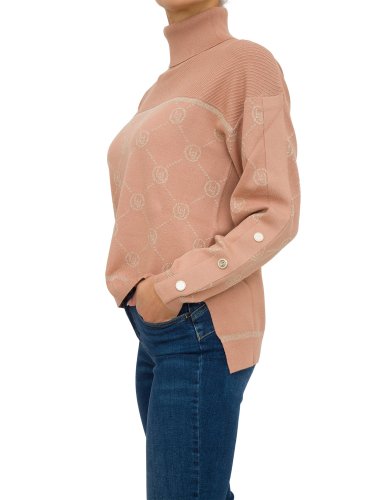 Женский свитер LIU JO MAGLIA CHIUSA M/L ROSA