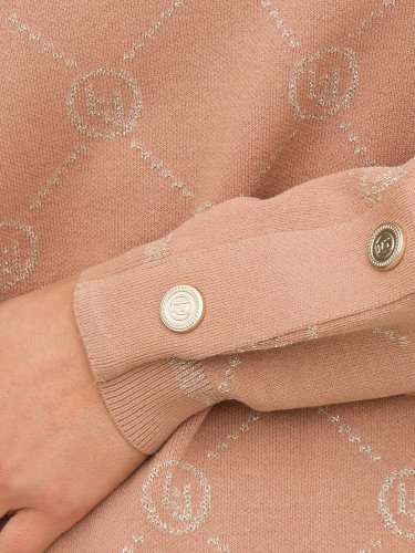 Женский свитер LIU JO MAGLIA CHIUSA M/L ROSA