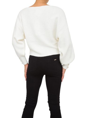 Женский свитер GUESS JEANS  MAGLIA BIANCO