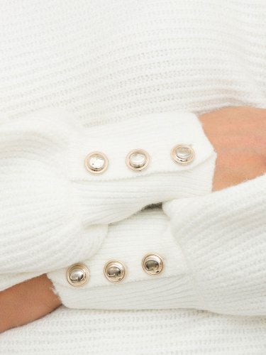 Женский свитер GUESS JEANS  MAGLIA BIANCO