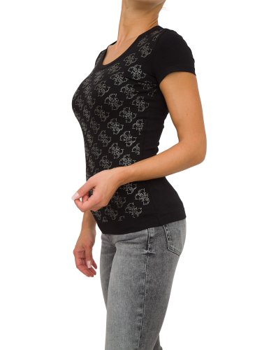 Жіноча футболка GUESS JEANS  T-SHIRT NERO