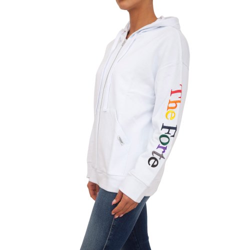 Женская рубашка с длинным рукавом FORTE COUTURE FELPA BIANCO