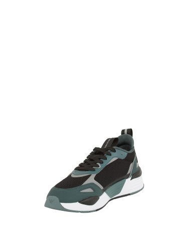Мужские кроссовки EA7 EMPORIO ARMANI ACE RUNNER VERDE