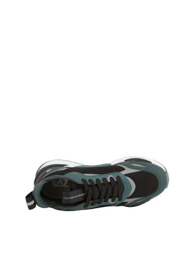 Мужские кроссовки EA7 EMPORIO ARMANI ACE RUNNER VERDE