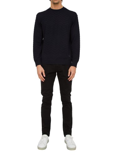 Мужские повседневные брюки GUESS JEANS PANTALONI NERO