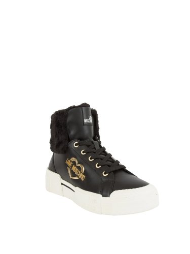 Женские сапоги и ботинки LOVE MOSCHINO SNEAKER NERO