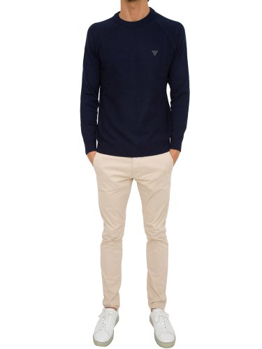 Мужской свитер  GUESS JEANS MAGLIA BLU