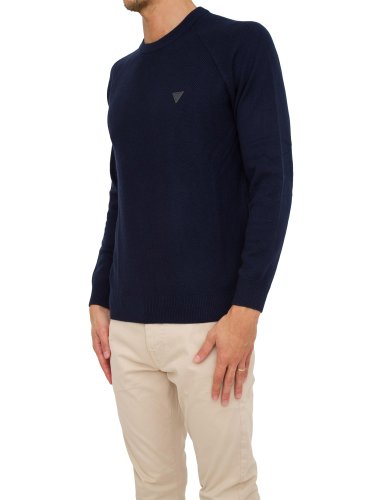 Мужской свитер  GUESS JEANS MAGLIA BLU