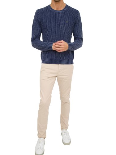 Мужской свитер  GUESS JEANS MAGLIA BLU