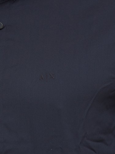 Мужская рубашка с длинным рукавом ARMANI EXCHANGE SHIRT BLU