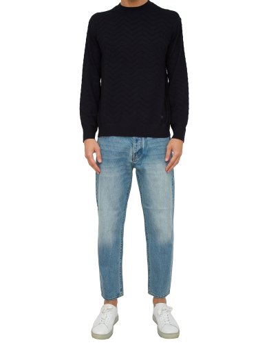 Мужские джинсы ARMANI EXCHANGE 5 TASCHE BLU DENIM