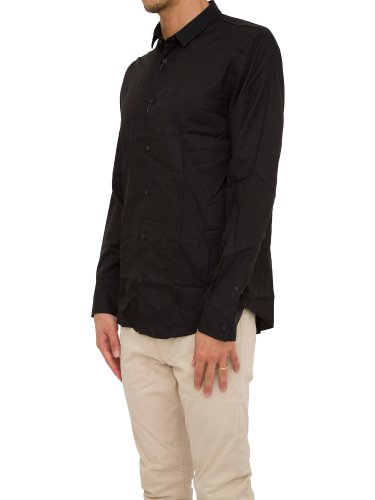 Мужская рубашка с длинным рукавом ARMANI EXCHANGE CAMICIA NERO
