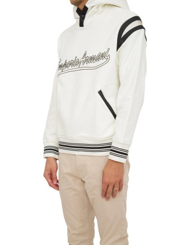 Чоловіча толстовка EMPORIO ARMANI SB - JERSEYWEAR BIANCO