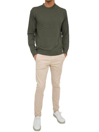Чоловічий светр EMPORIO ARMANI 05 - KNITWEAR VERDE