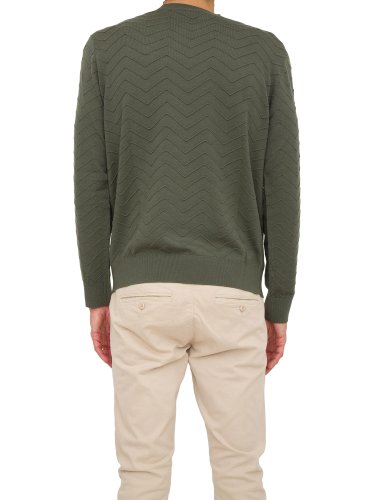 Чоловічий светр EMPORIO ARMANI 05 - KNITWEAR VERDE