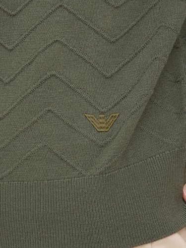 Чоловічий светр EMPORIO ARMANI 05 - KNITWEAR VERDE