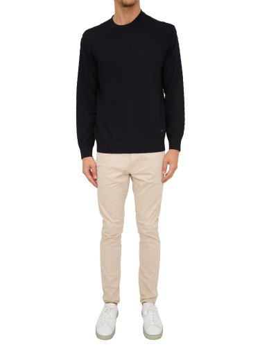 Чоловічий светр EMPORIO ARMANI 05 - KNITWEAR BLU