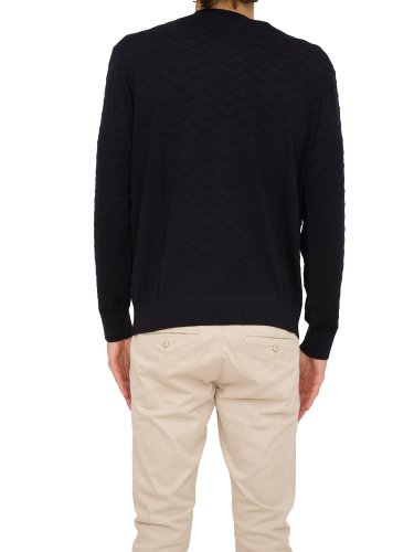 Чоловічий светр EMPORIO ARMANI 05 - KNITWEAR BLU