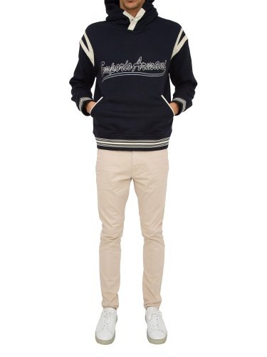 Мужская толстовка EMPORIO ARMANI SB - JERSEYWEAR BLU
